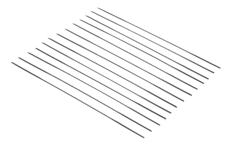 Wen BLR513#5R 12.5 TPI Reverse-Tooth Pinless 5-Inch Scroll Saw Blades (12 Pack) - Image 1
